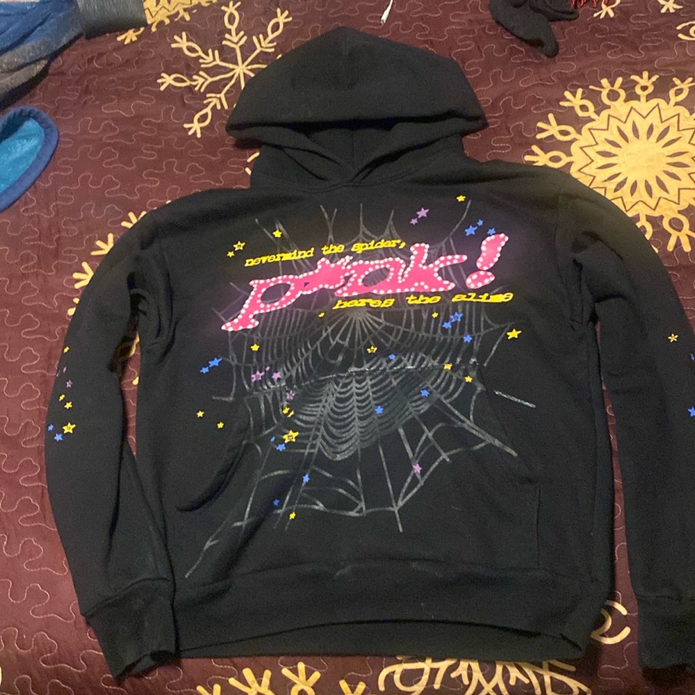 Spider hoodie PNK